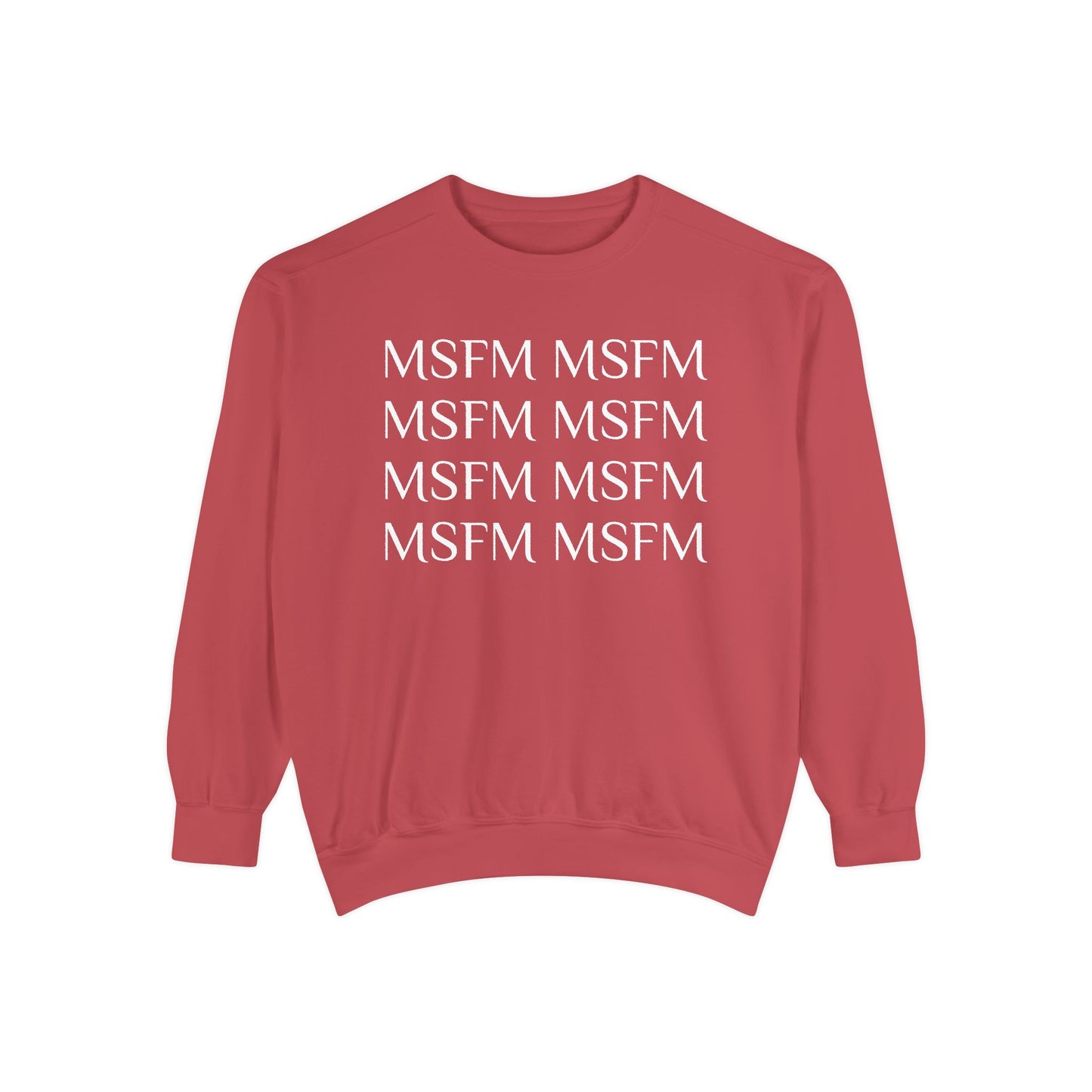 Unisex Garment-Dyed Sweatshirt