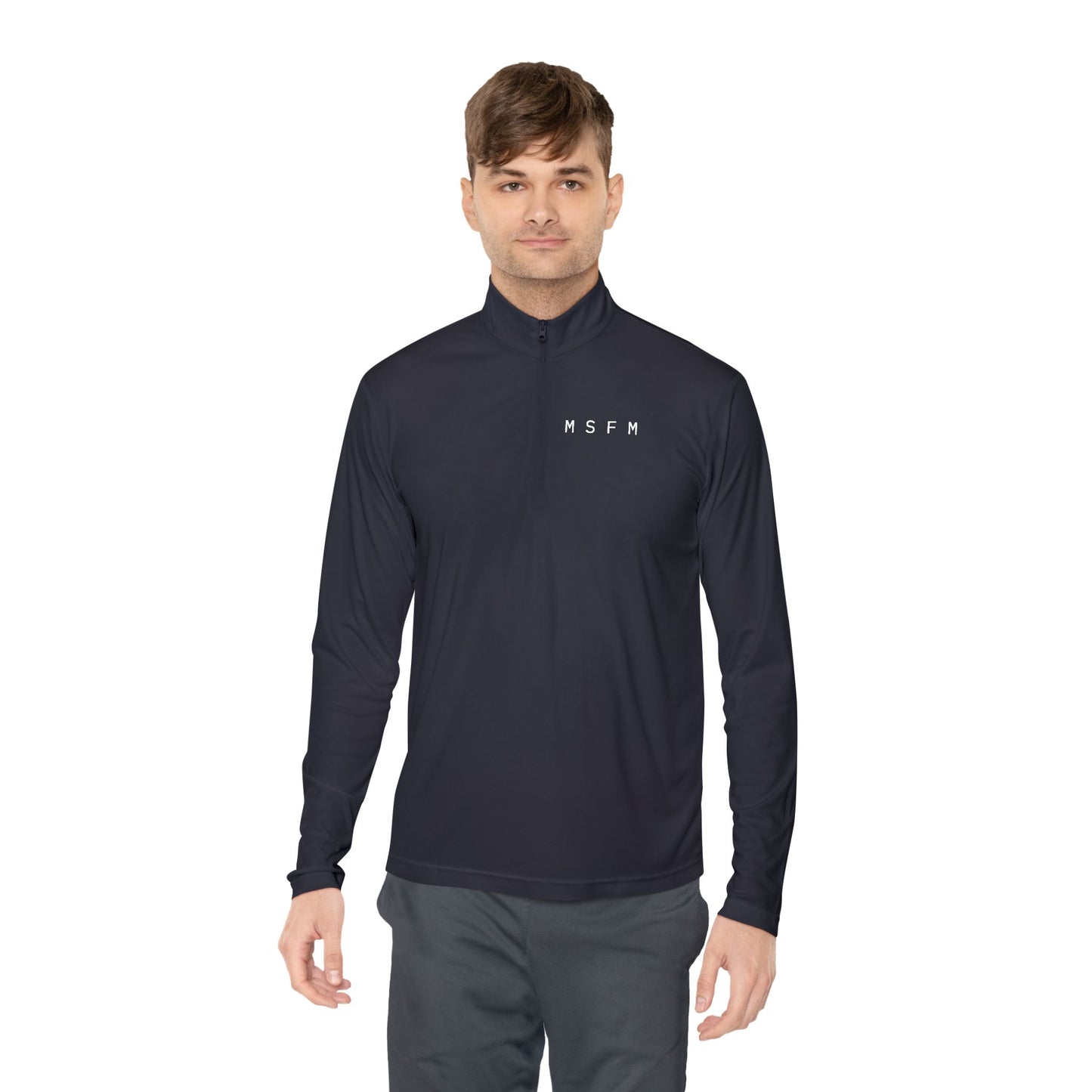 M S F M Athletic Quarter Zip Pullover
