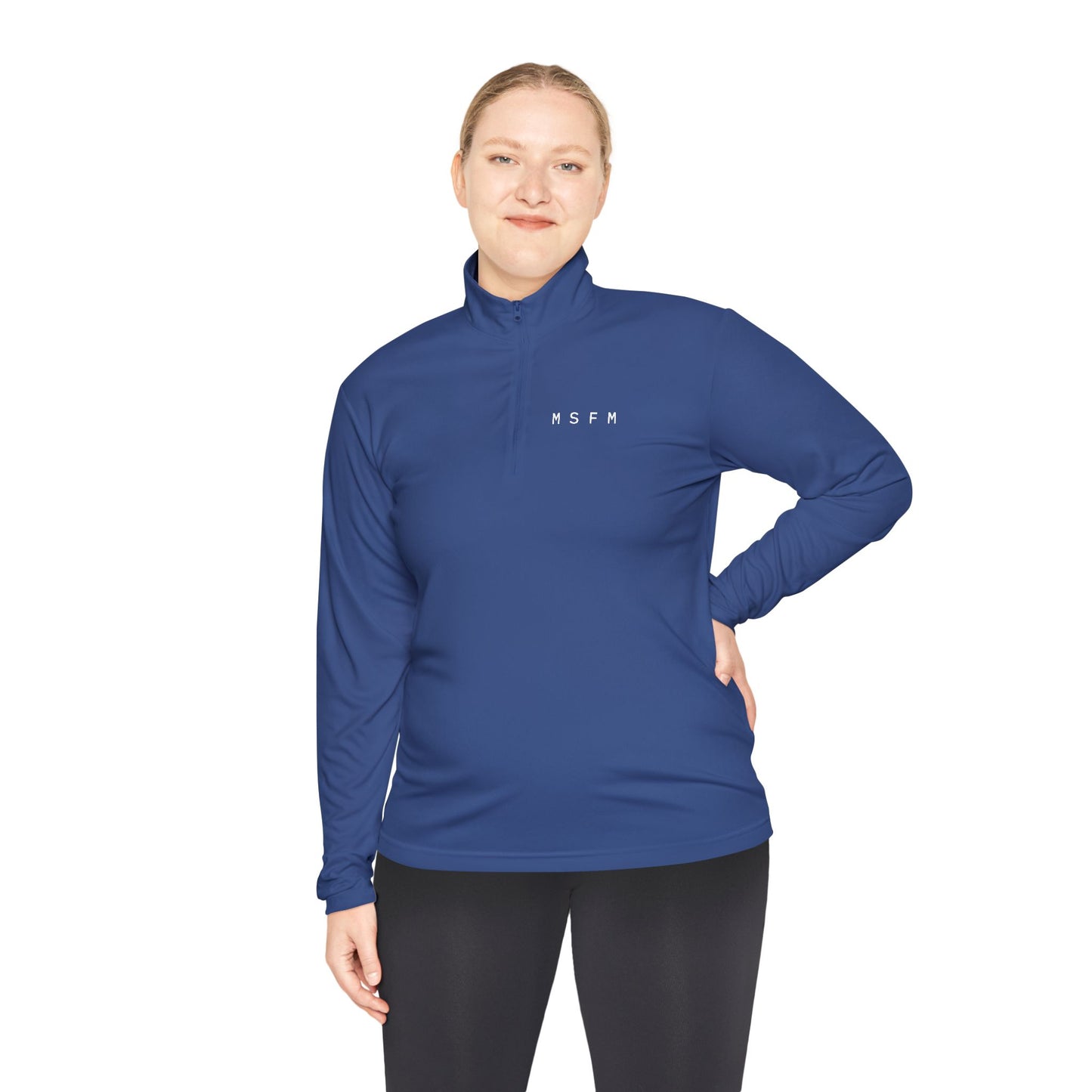 M S F M Athletic Quarter Zip Pullover