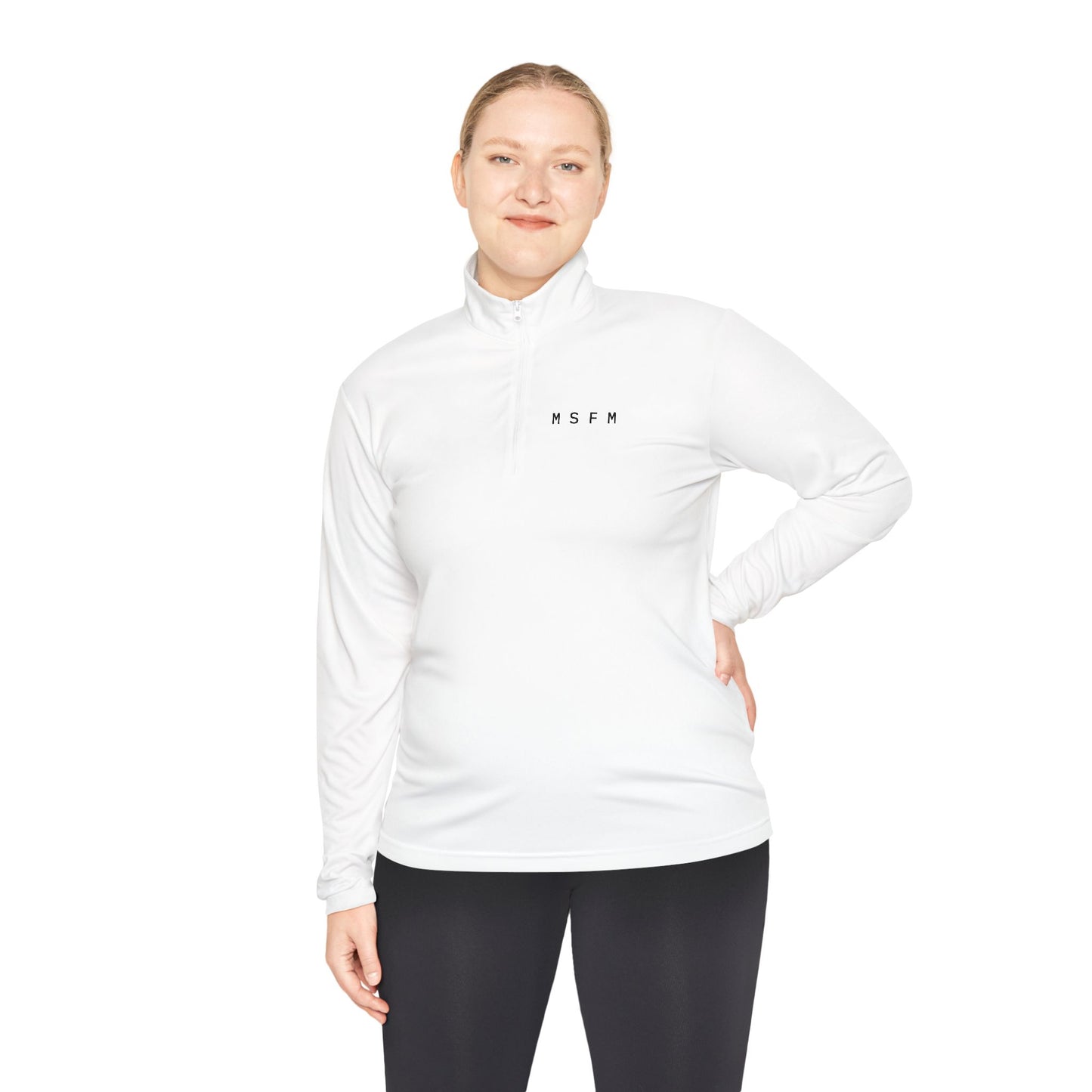 M S F M Athletic Quarter Zip Pullover