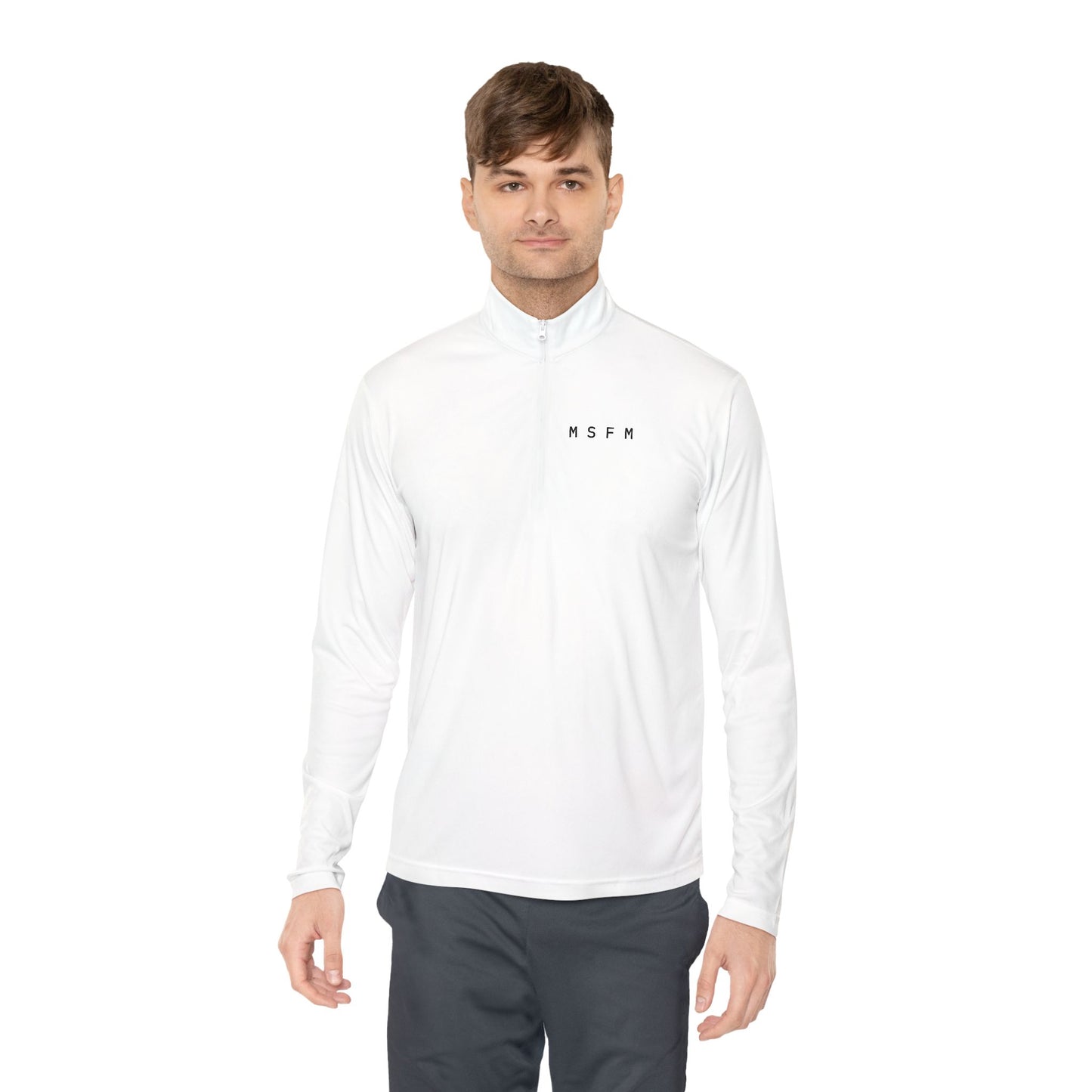 M S F M Athletic Quarter Zip Pullover