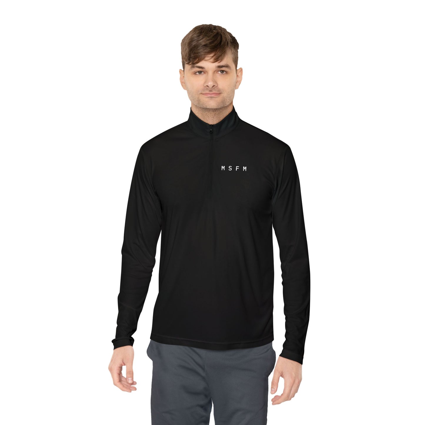 M S F M Athletic Quarter Zip Pullover