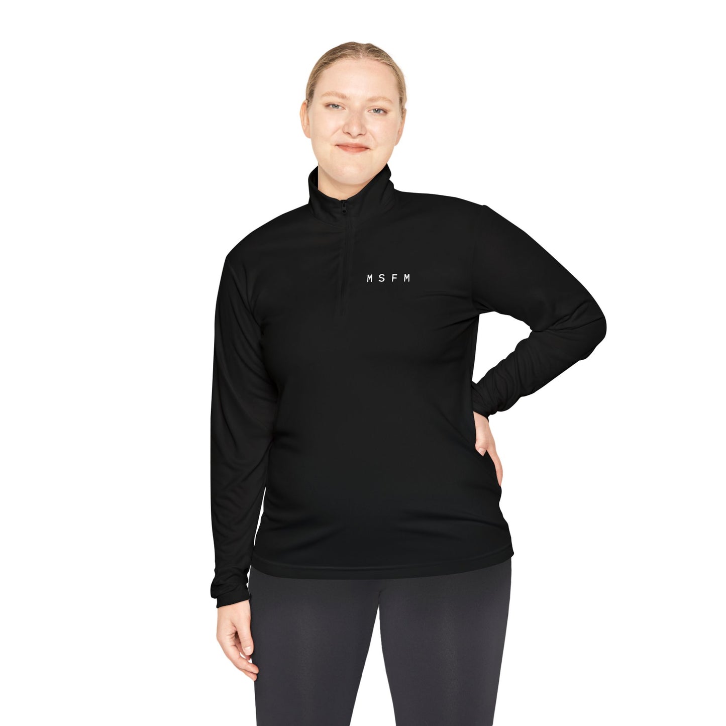 M S F M Athletic Quarter Zip Pullover