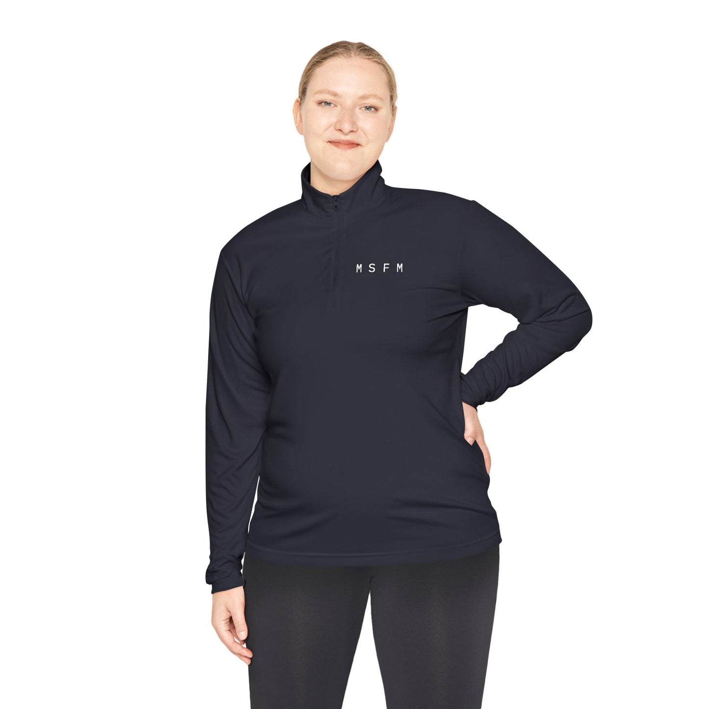 M S F M Athletic Quarter Zip Pullover