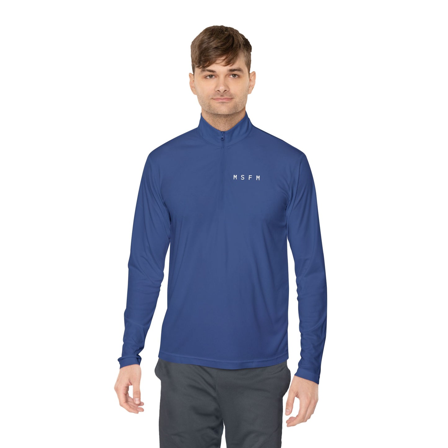 M S F M Athletic Quarter Zip Pullover